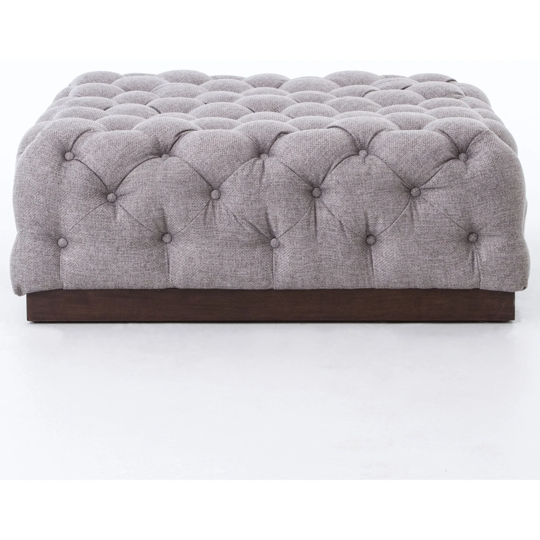 Four Hands Kensington CBBS Tufted Plateau Cocktail Ottoman Malouf